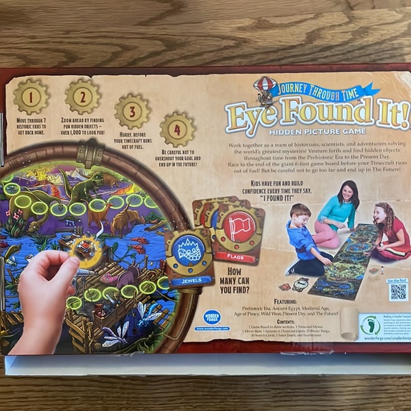 Complete set, Wonder Forge Journey Through Time Eye Found It! Game - Picture 5 of 6